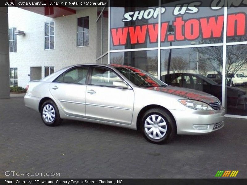 Lunar Mist Metallic / Stone Gray 2006 Toyota Camry LE
