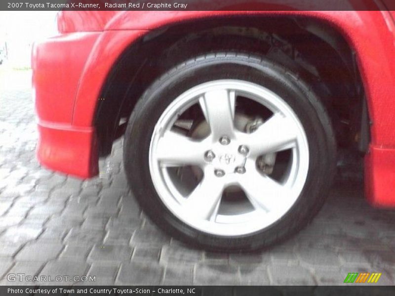 Radiant Red / Graphite Gray 2007 Toyota Tacoma X-Runner