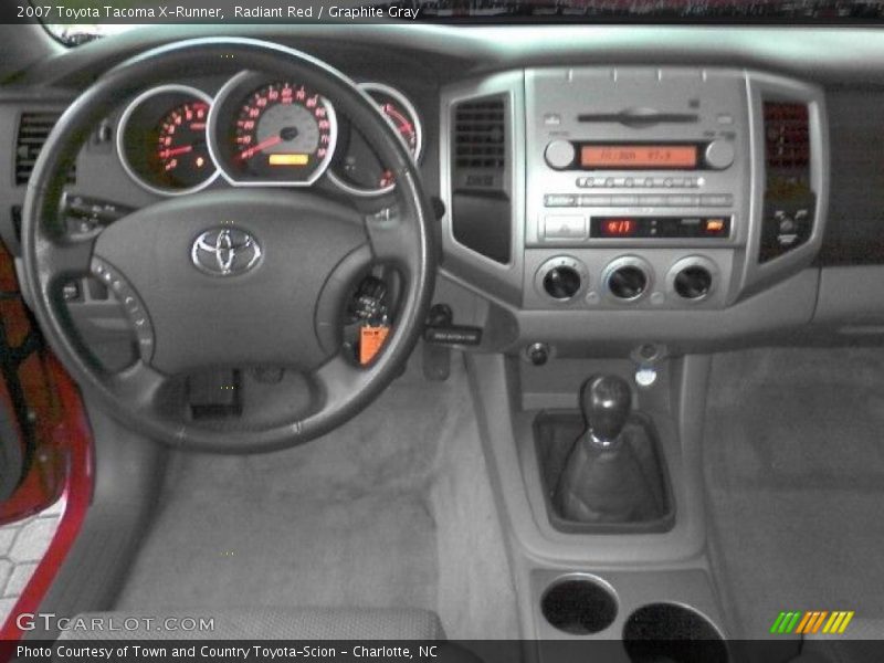 Radiant Red / Graphite Gray 2007 Toyota Tacoma X-Runner