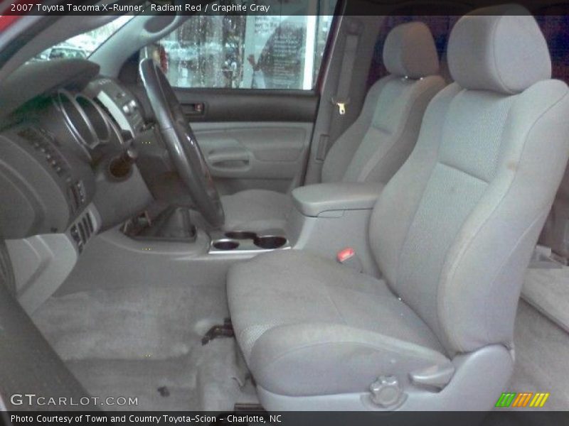 Radiant Red / Graphite Gray 2007 Toyota Tacoma X-Runner