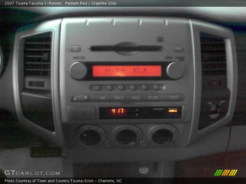 Radiant Red / Graphite Gray 2007 Toyota Tacoma X-Runner