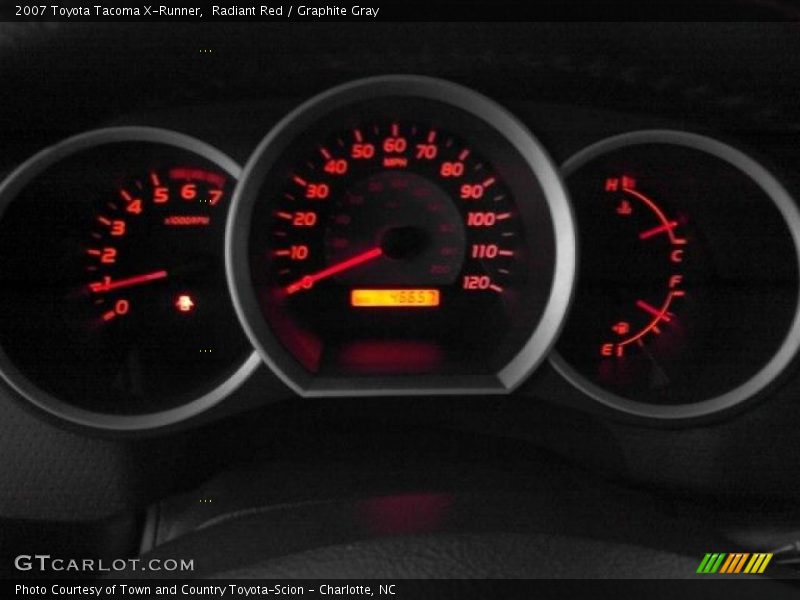 Radiant Red / Graphite Gray 2007 Toyota Tacoma X-Runner