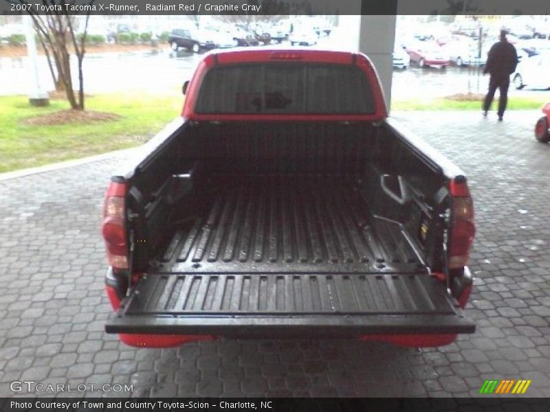 Radiant Red / Graphite Gray 2007 Toyota Tacoma X-Runner