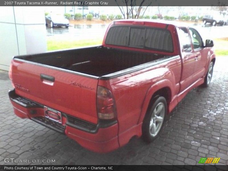 Radiant Red / Graphite Gray 2007 Toyota Tacoma X-Runner