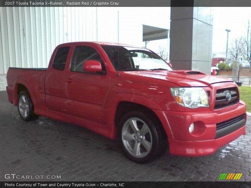 Radiant Red / Graphite Gray 2007 Toyota Tacoma X-Runner