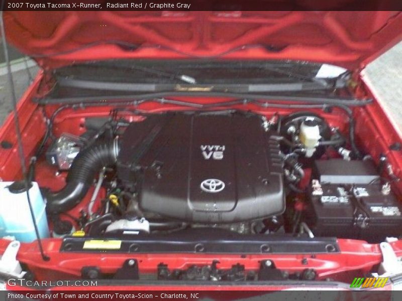 Radiant Red / Graphite Gray 2007 Toyota Tacoma X-Runner