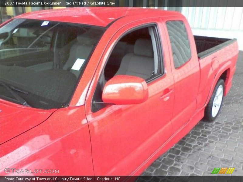 Radiant Red / Graphite Gray 2007 Toyota Tacoma X-Runner