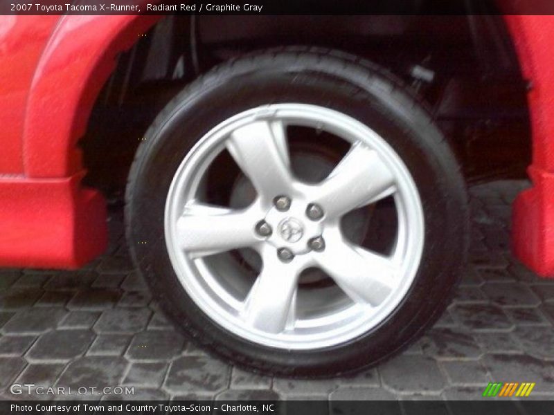 Radiant Red / Graphite Gray 2007 Toyota Tacoma X-Runner