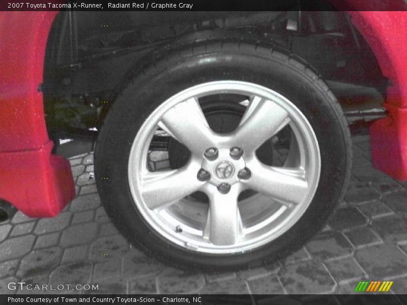 Radiant Red / Graphite Gray 2007 Toyota Tacoma X-Runner