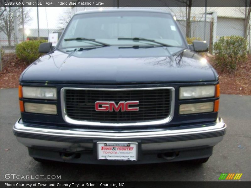 Indigo Blue Metallic / Gray 1999 GMC Yukon SLT 4x4