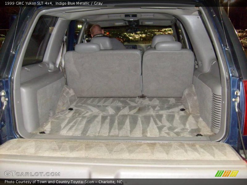Indigo Blue Metallic / Gray 1999 GMC Yukon SLT 4x4