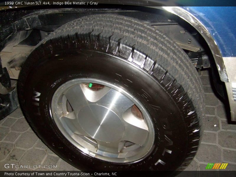 Indigo Blue Metallic / Gray 1999 GMC Yukon SLT 4x4