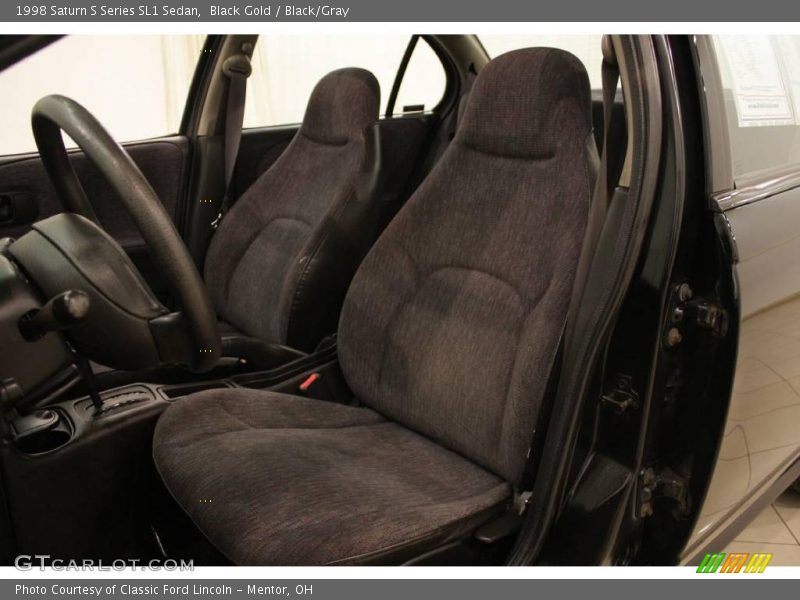 Black Gold / Black/Gray 1998 Saturn S Series SL1 Sedan