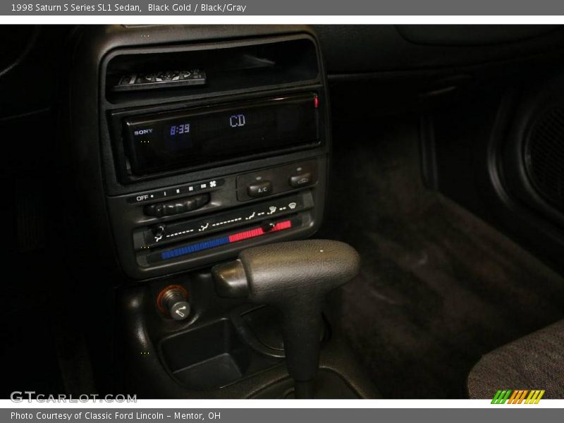 Black Gold / Black/Gray 1998 Saturn S Series SL1 Sedan