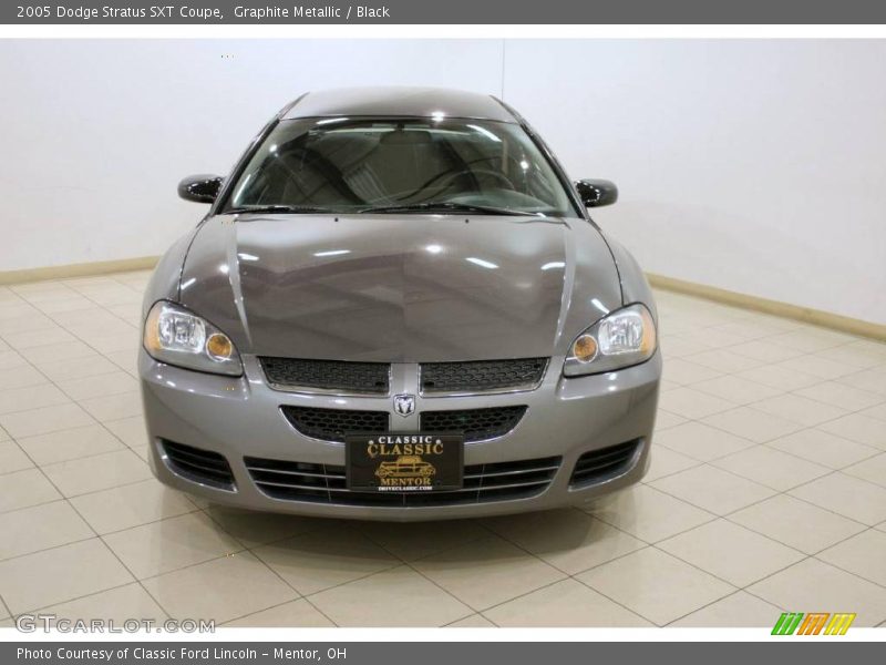 Graphite Metallic / Black 2005 Dodge Stratus SXT Coupe