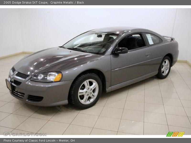Graphite Metallic / Black 2005 Dodge Stratus SXT Coupe