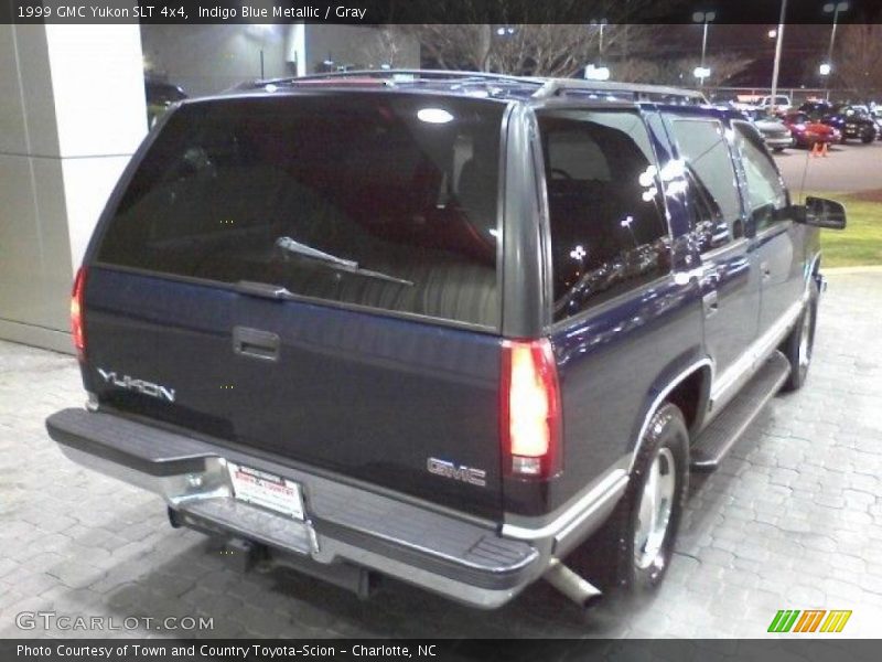 Indigo Blue Metallic / Gray 1999 GMC Yukon SLT 4x4