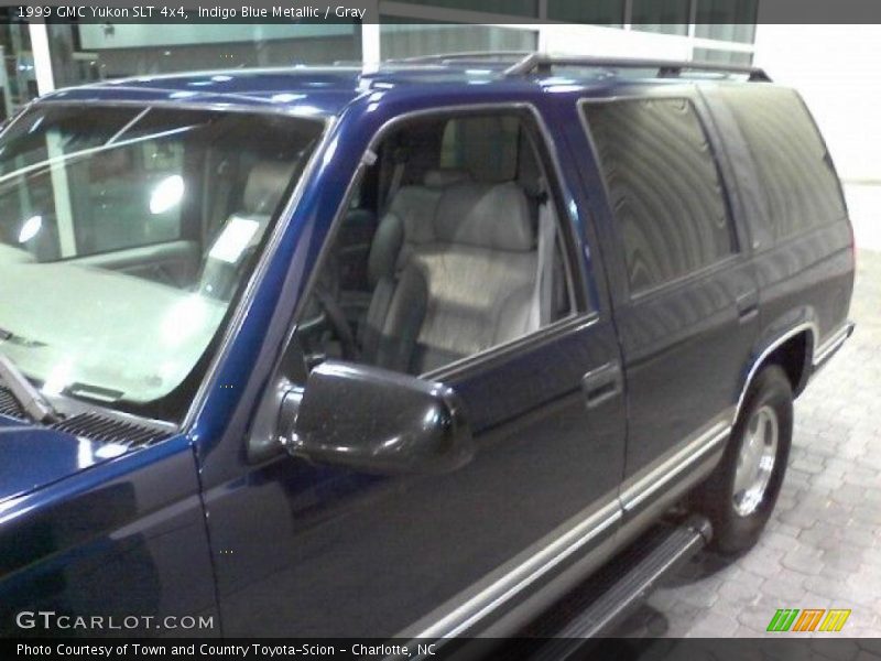 Indigo Blue Metallic / Gray 1999 GMC Yukon SLT 4x4