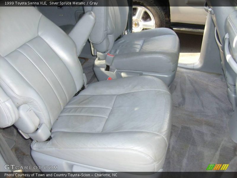 Silver Spruce Metallic / Gray 1999 Toyota Sienna XLE