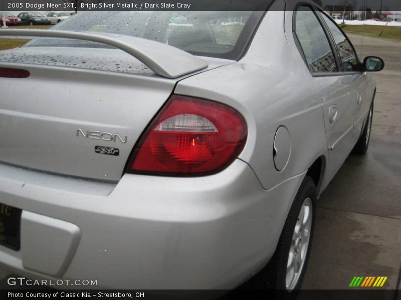 Bright Silver Metallic / Dark Slate Gray 2005 Dodge Neon SXT