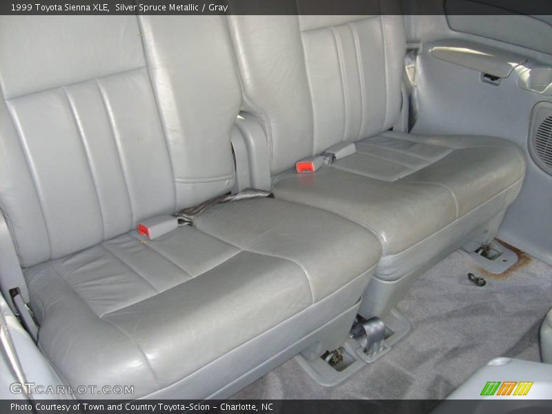 Silver Spruce Metallic / Gray 1999 Toyota Sienna XLE