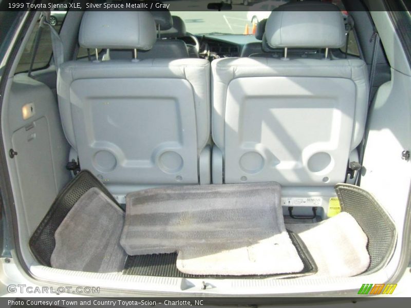 Silver Spruce Metallic / Gray 1999 Toyota Sienna XLE