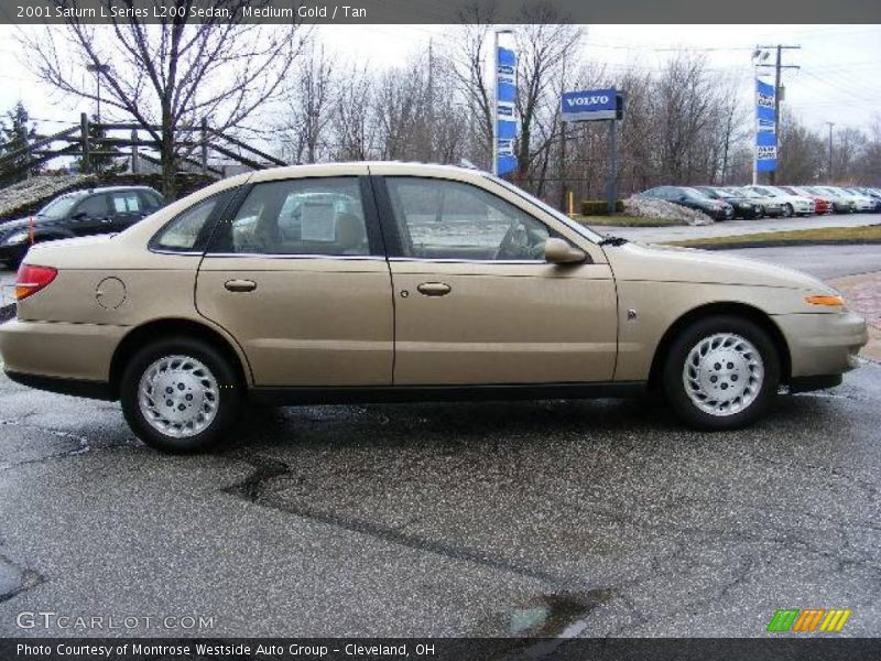 Medium Gold / Tan 2001 Saturn L Series L200 Sedan