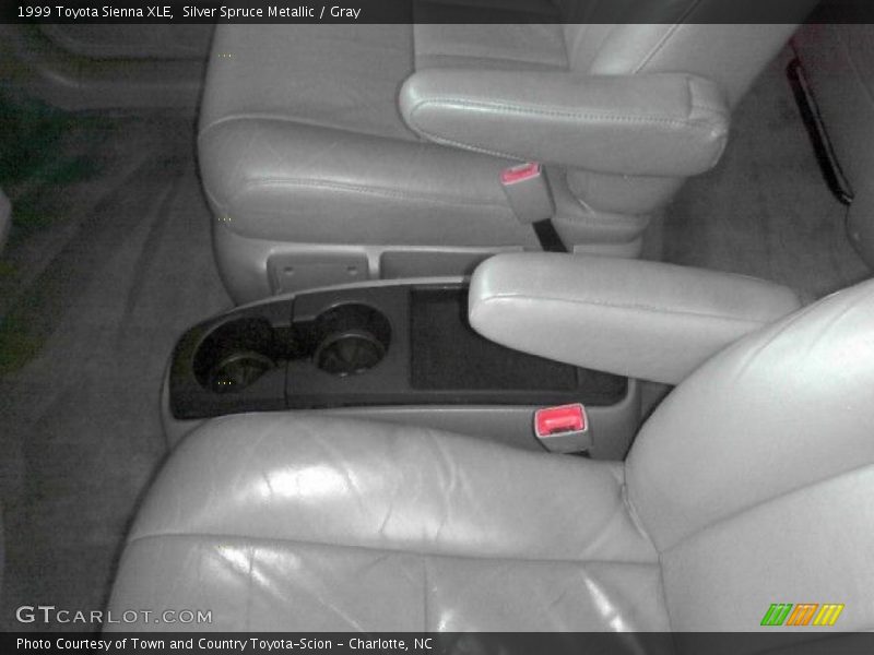 Silver Spruce Metallic / Gray 1999 Toyota Sienna XLE
