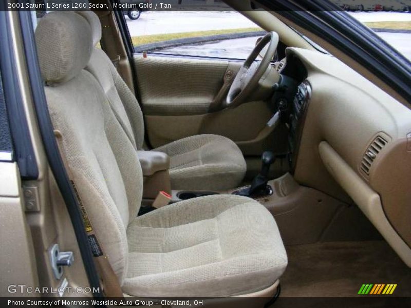 Medium Gold / Tan 2001 Saturn L Series L200 Sedan