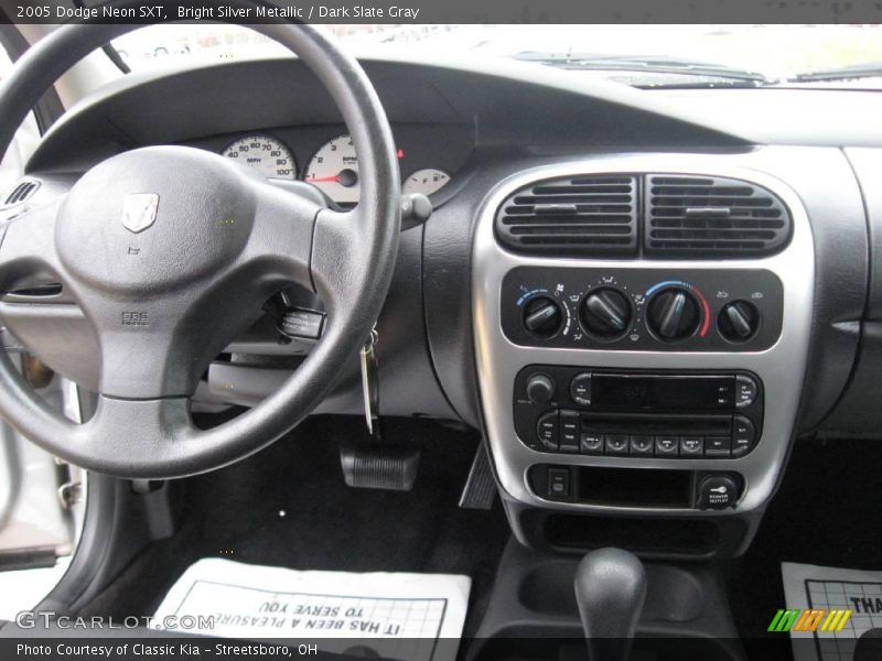Bright Silver Metallic / Dark Slate Gray 2005 Dodge Neon SXT