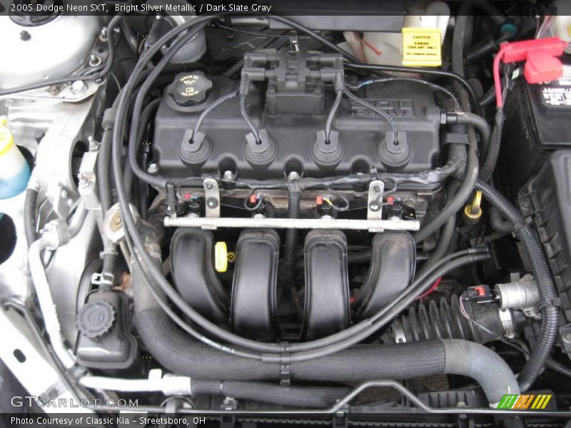 Bright Silver Metallic / Dark Slate Gray 2005 Dodge Neon SXT