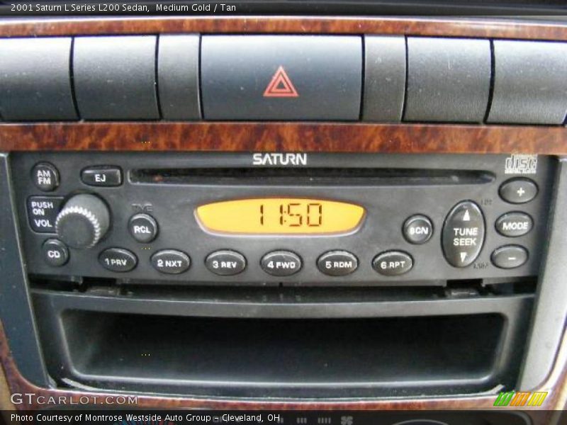 Medium Gold / Tan 2001 Saturn L Series L200 Sedan