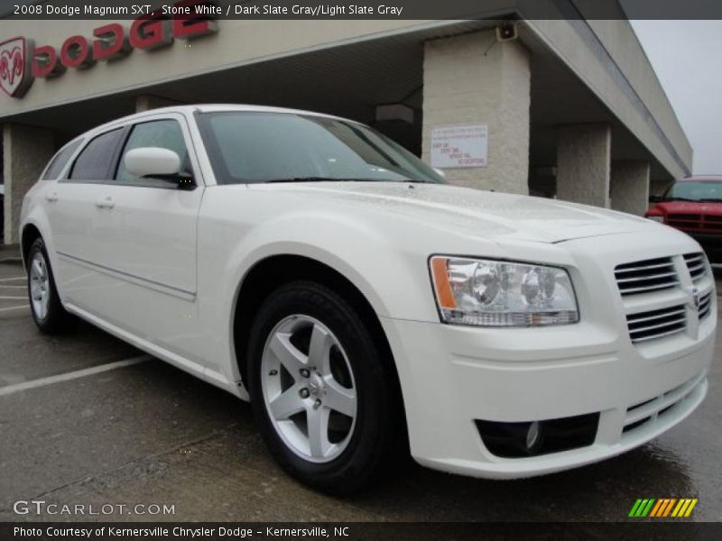 Stone White / Dark Slate Gray/Light Slate Gray 2008 Dodge Magnum SXT