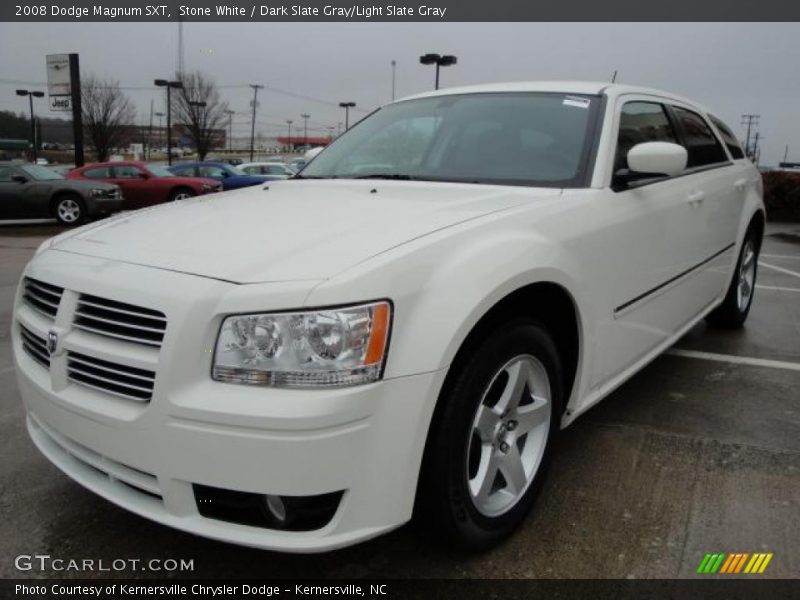 Stone White / Dark Slate Gray/Light Slate Gray 2008 Dodge Magnum SXT