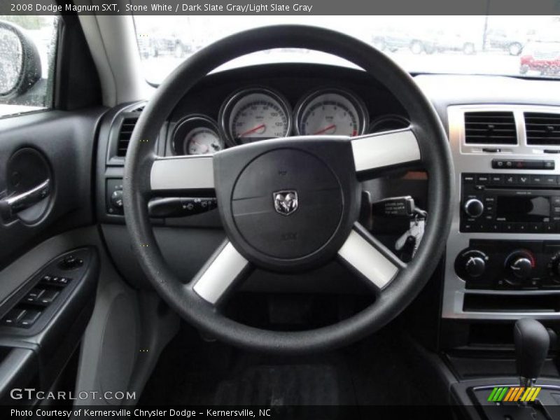 Stone White / Dark Slate Gray/Light Slate Gray 2008 Dodge Magnum SXT