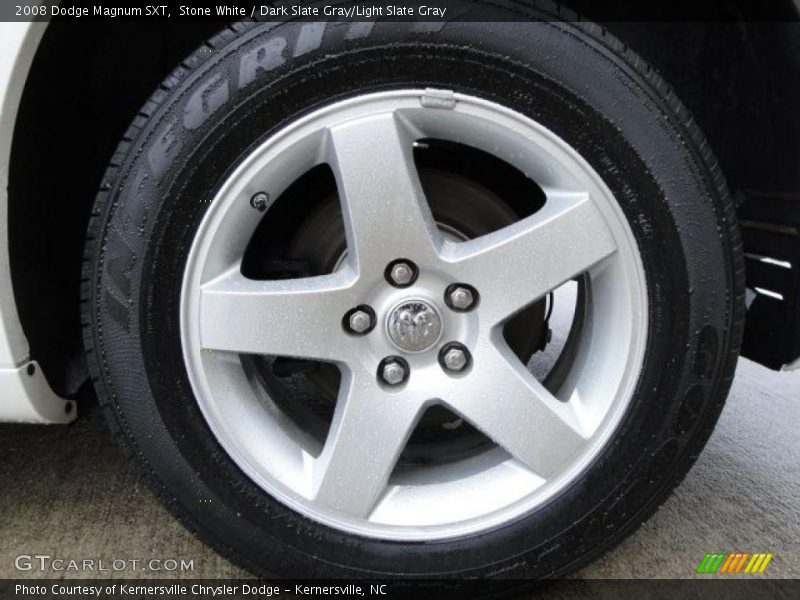 Stone White / Dark Slate Gray/Light Slate Gray 2008 Dodge Magnum SXT