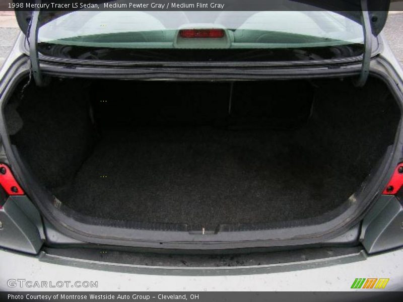 Medium Pewter Gray / Medium Flint Gray 1998 Mercury Tracer LS Sedan