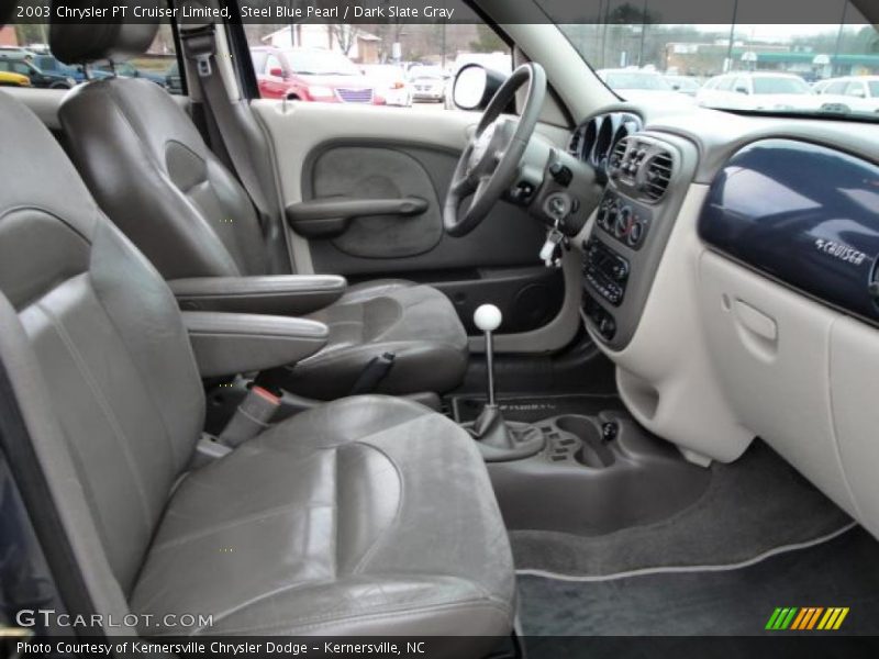 Steel Blue Pearl / Dark Slate Gray 2003 Chrysler PT Cruiser Limited