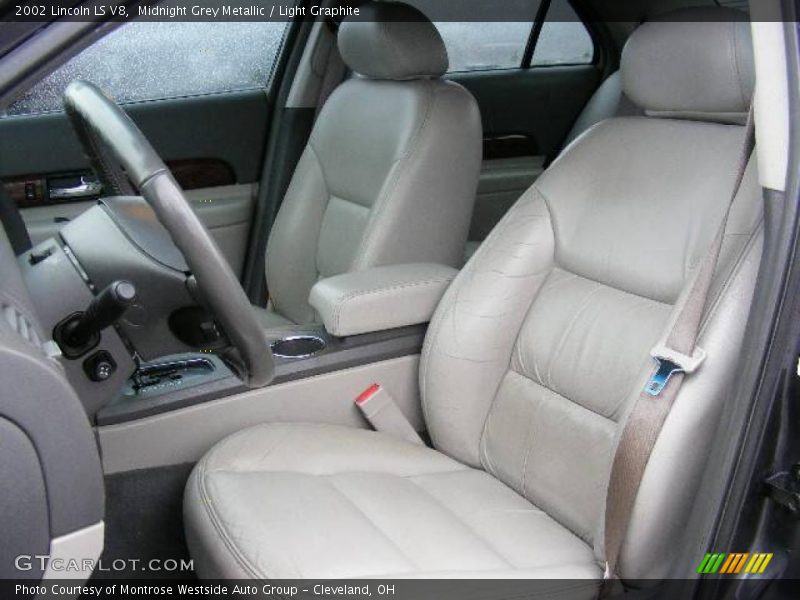 Midnight Grey Metallic / Light Graphite 2002 Lincoln LS V8