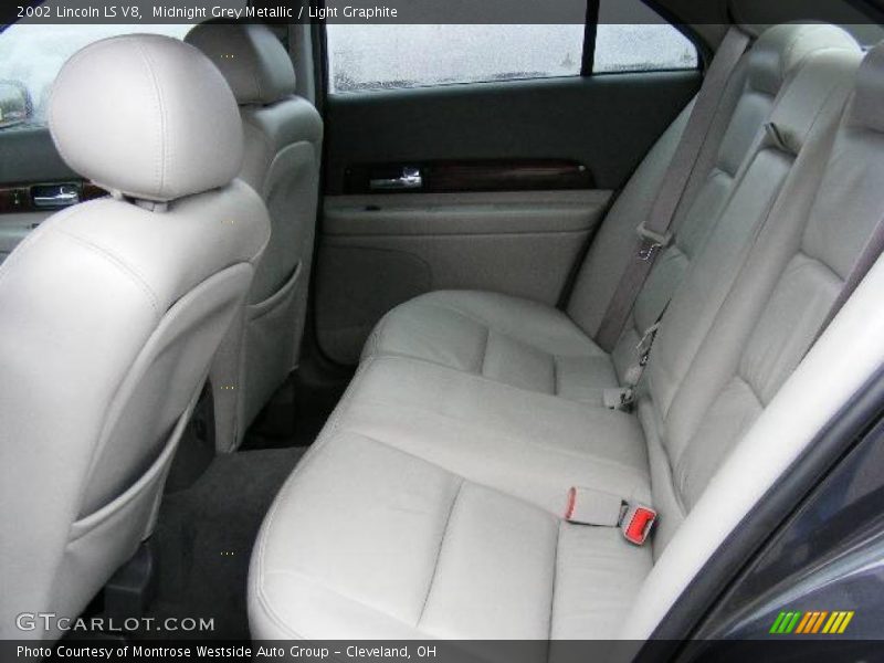 Midnight Grey Metallic / Light Graphite 2002 Lincoln LS V8