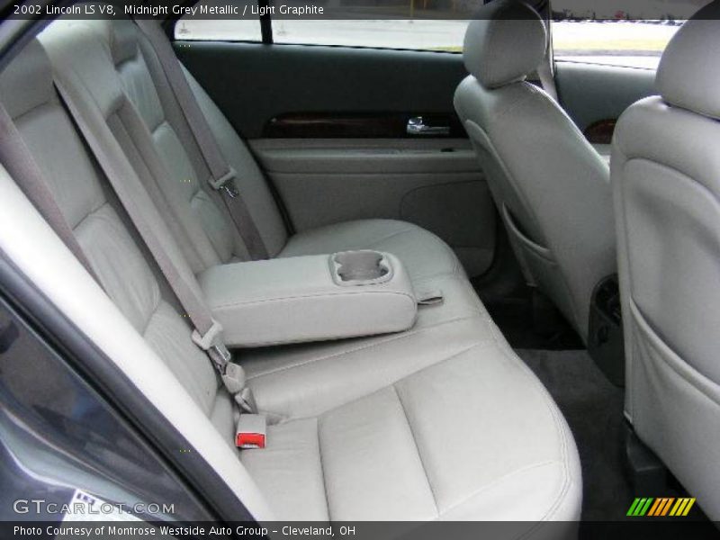 Midnight Grey Metallic / Light Graphite 2002 Lincoln LS V8
