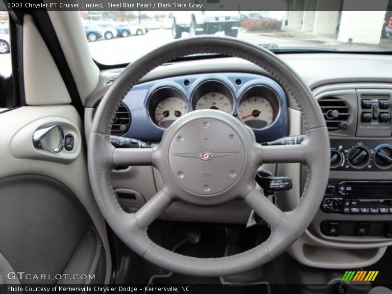 Steel Blue Pearl / Dark Slate Gray 2003 Chrysler PT Cruiser Limited