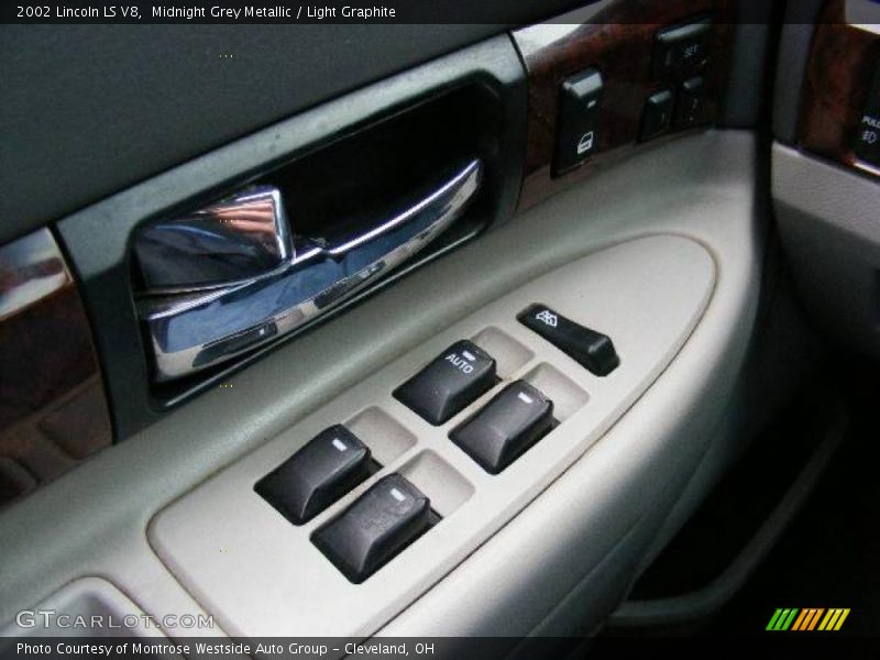 Midnight Grey Metallic / Light Graphite 2002 Lincoln LS V8