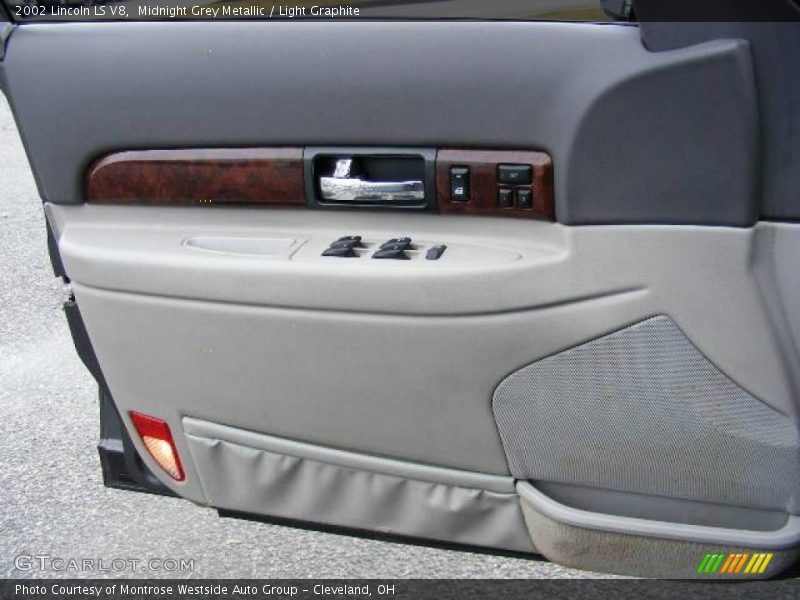 Midnight Grey Metallic / Light Graphite 2002 Lincoln LS V8