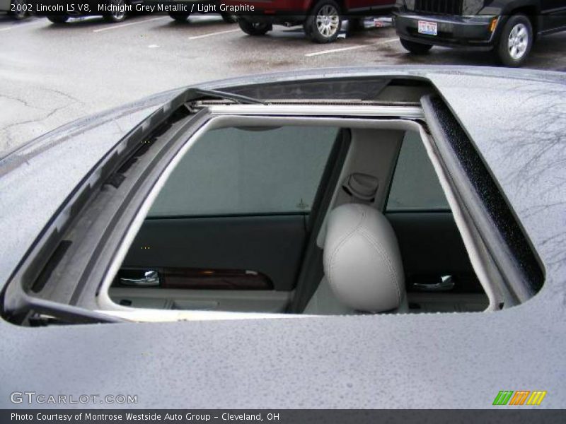 Midnight Grey Metallic / Light Graphite 2002 Lincoln LS V8