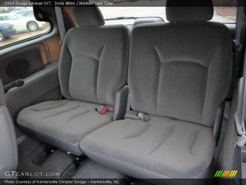 Stone White / Medium Slate Gray 2004 Dodge Caravan SXT