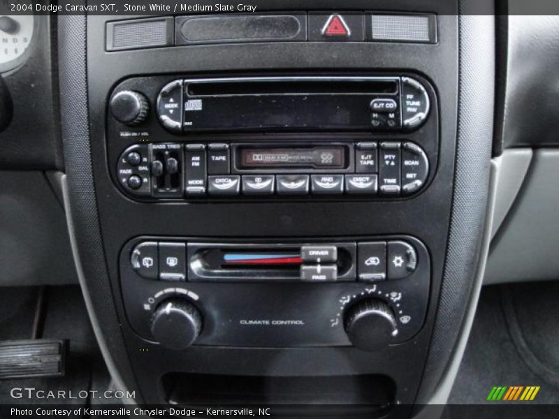 Stone White / Medium Slate Gray 2004 Dodge Caravan SXT