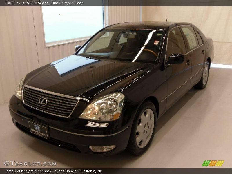 Black Onyx / Black 2003 Lexus LS 430 Sedan