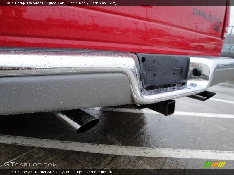 Flame Red / Dark Slate Gray 2004 Dodge Dakota SLT Quad Cab
