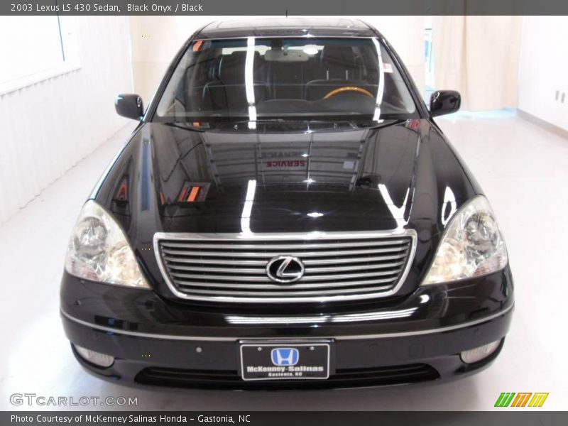 Black Onyx / Black 2003 Lexus LS 430 Sedan